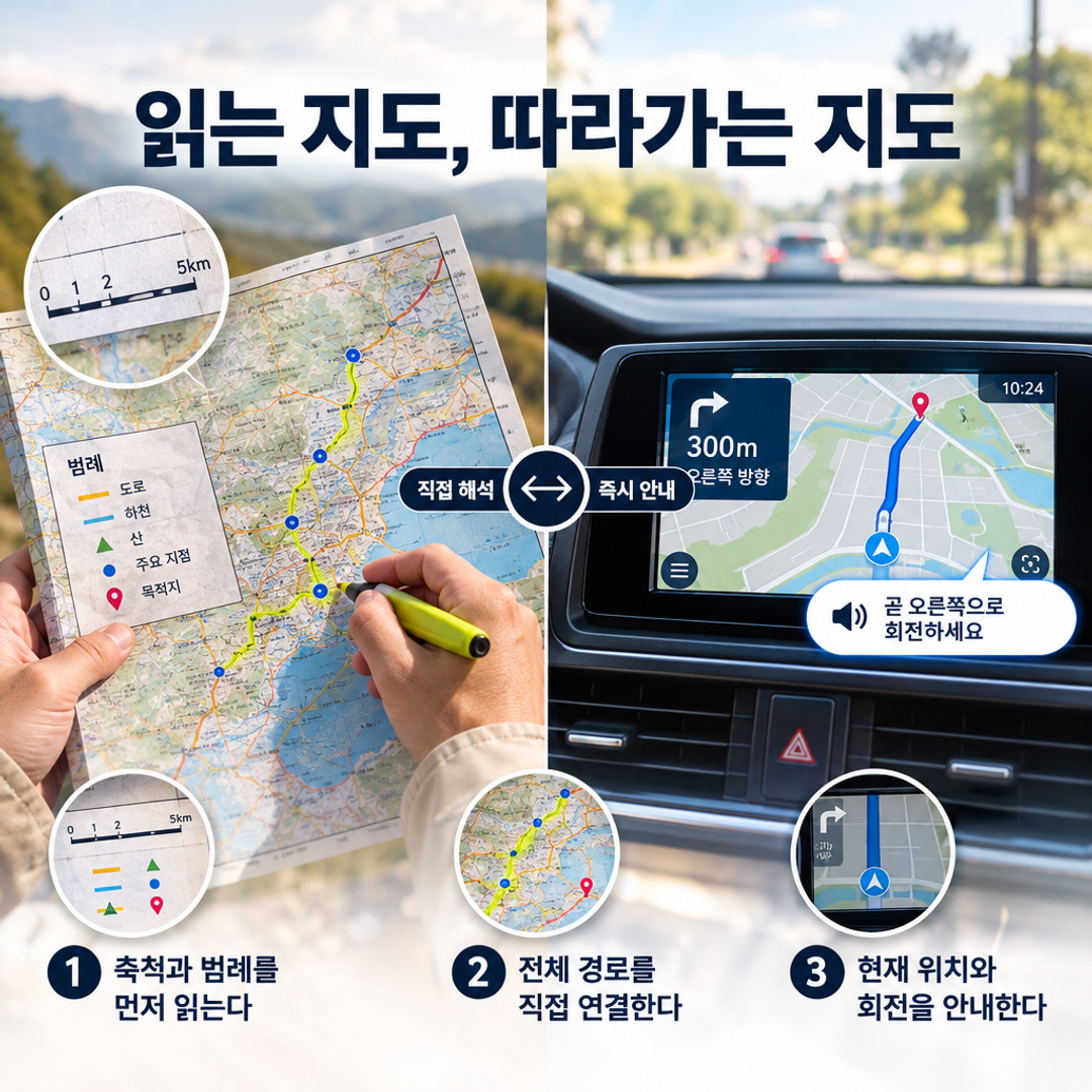 종이 지도 관련 본문 설명 이미지 1