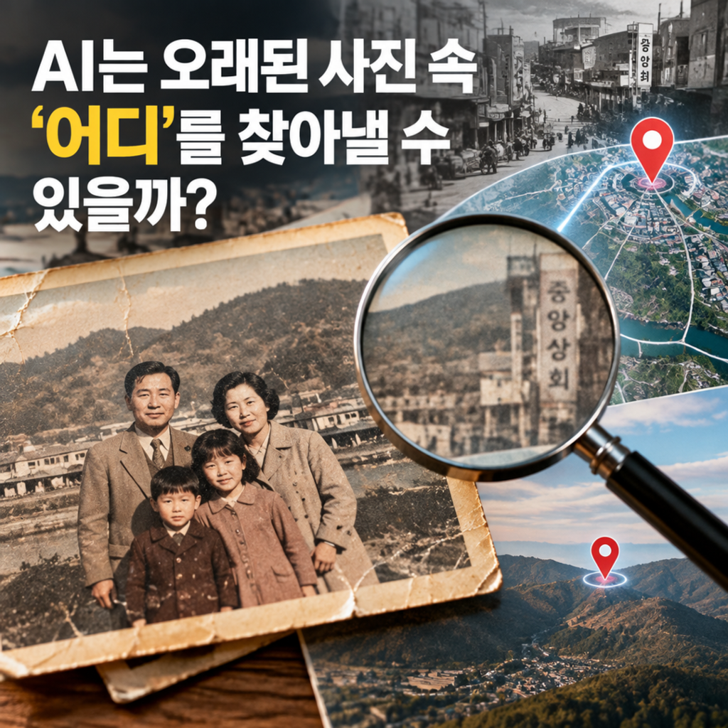 AI는 오래된 사진 속 ‘어디’를 찾아낼 수 있을까? - 대표 이미지